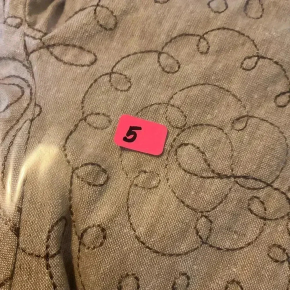 Requirements Floral Embroidered Button Front Women's Blazer Jacket Size Large - Picture 9 of 9